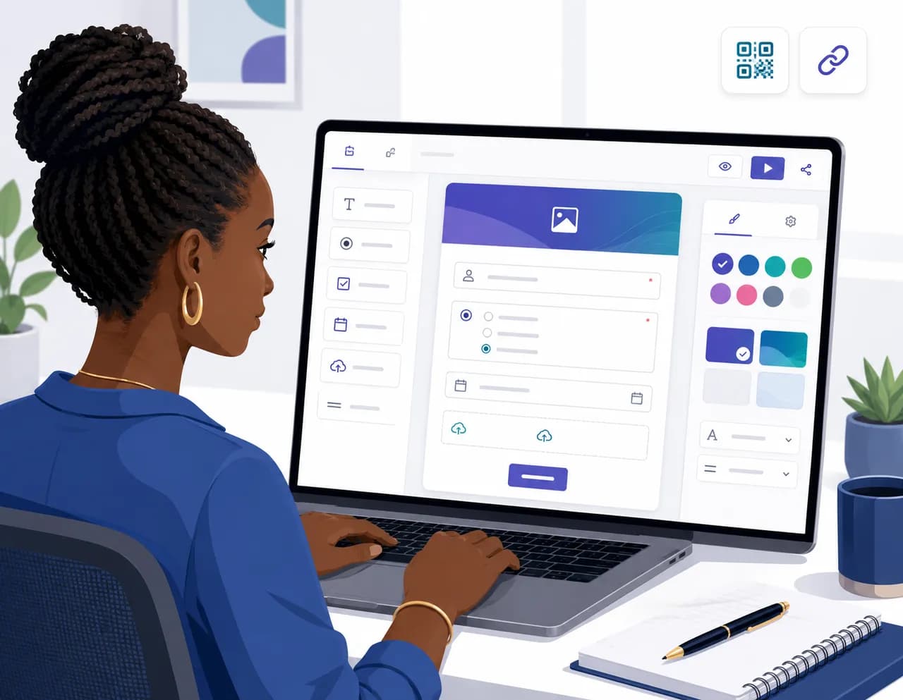 Criar Formulários e Inquéritos Online