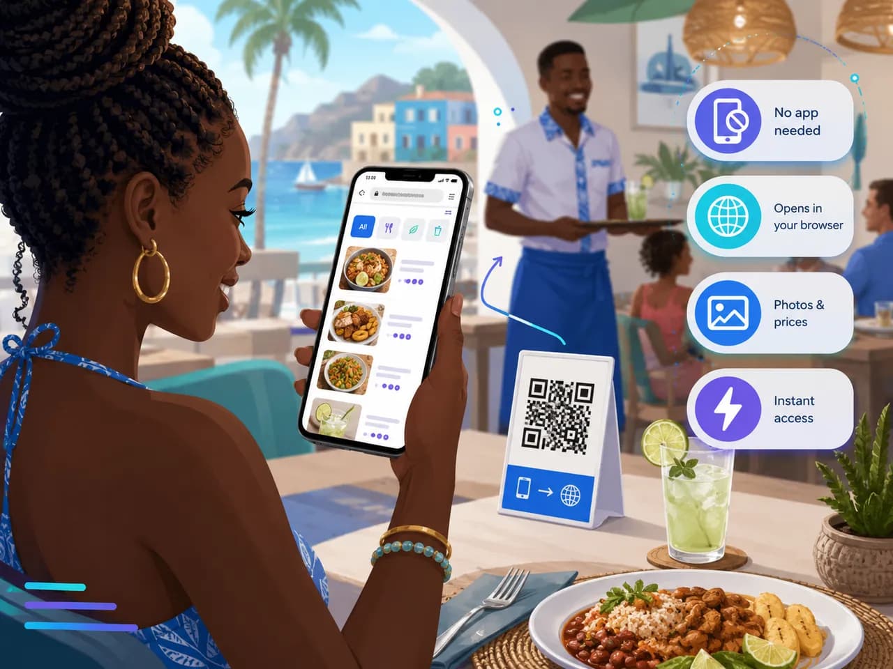 Menu Digital para Restaurante por QR Code